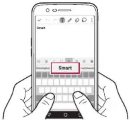 LG M250N - Utilizarea Smart Keyboard - 1