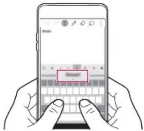 LG M160 - Using Smart keyboard - 1
