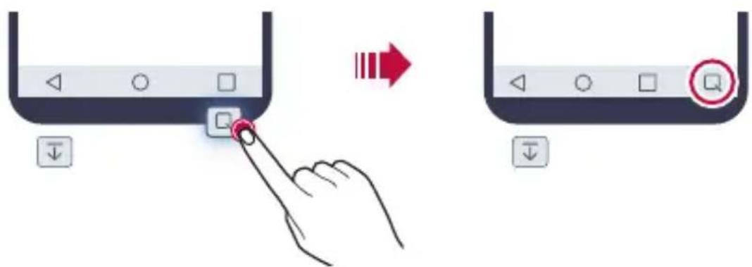 LG M160 - Modification des touches tactiles de l'écran d'accueil - 1