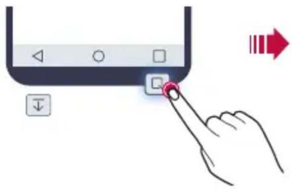 LG M160 - Edytowanie przycisków dotykowych ekranu głównego - 1