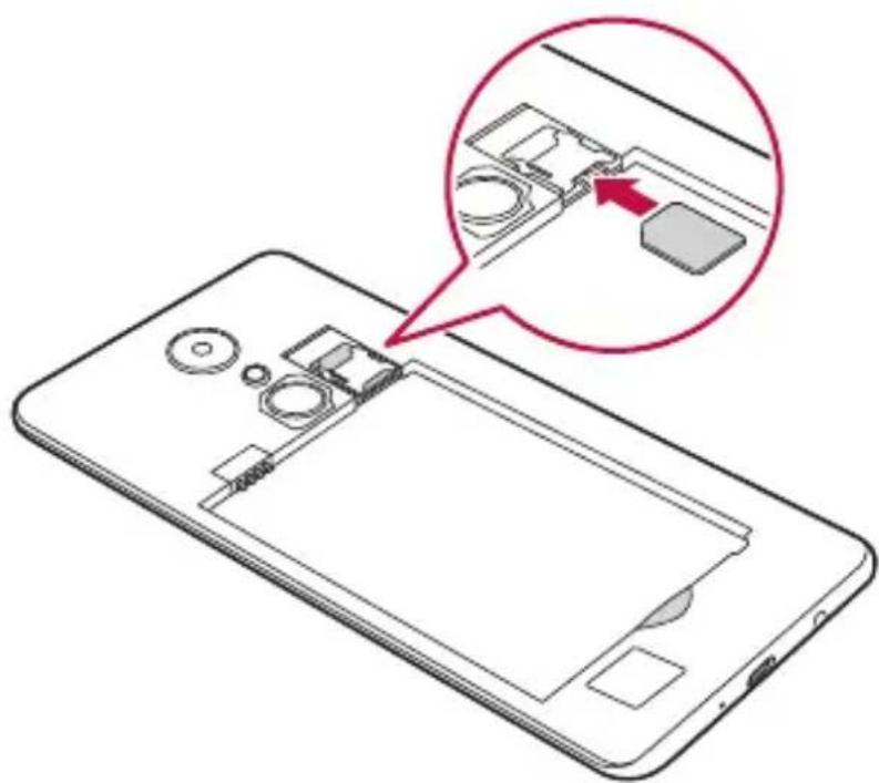 LG M160 - Inštalácia SIM karty a batérie - 4