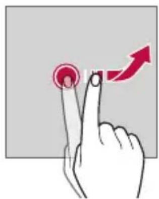 LG M160 - Atingerea și menținerea apăsată - 4