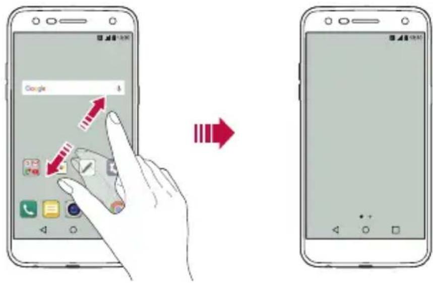 LG M320N - Visualisation du thème d'arrière-plan - 1
