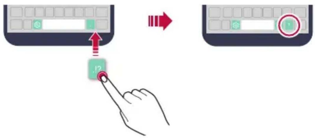 LG M320N - Modification de la disposition du clavier QWERTY - 1