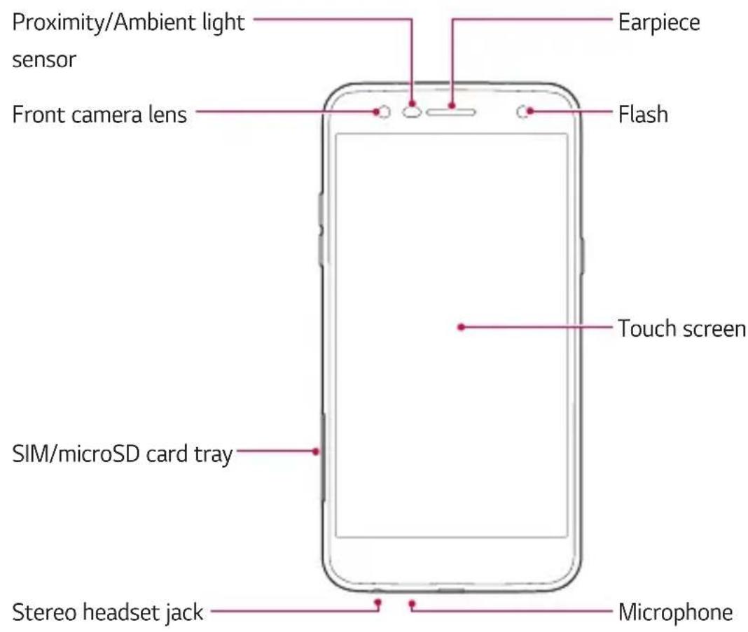 LG M320N - Partsoverview - 1