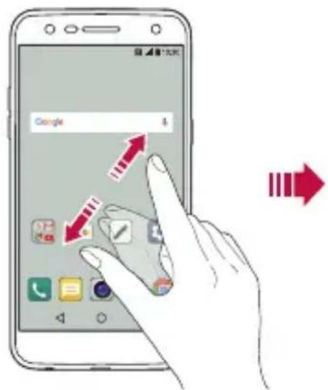 LG M320N - Vizualizarea temei de fundal - 2