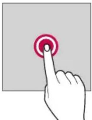 LG M320N - Touching and holding - 1