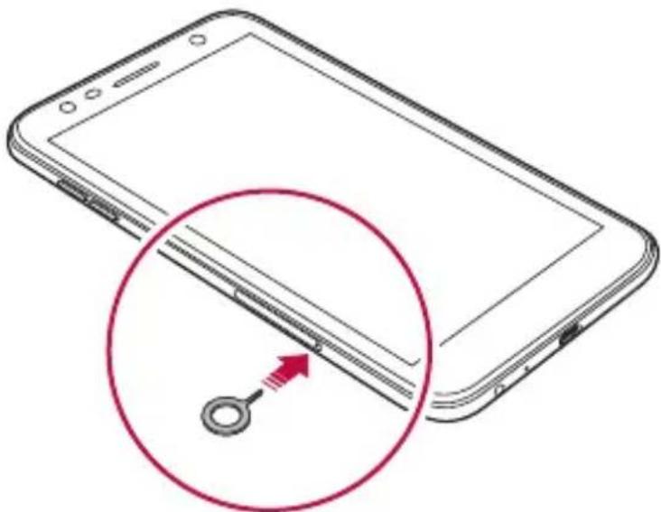 LG M320N - Instalarea cartelei SIM - 2