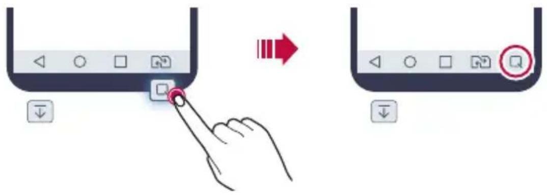 LG M160E - Editing Home touch buttons - 1