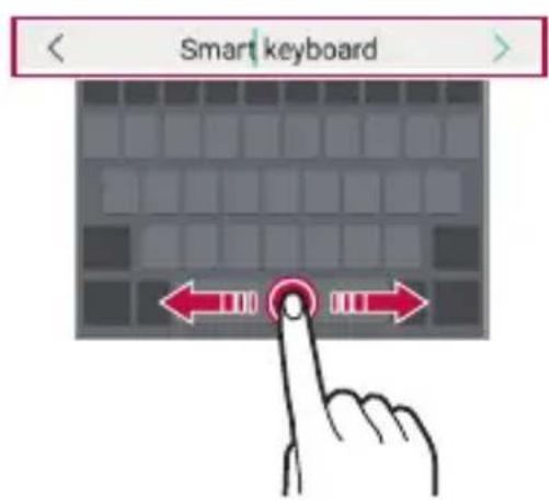 LG M160E - Smart keyboard gebruiken - 2