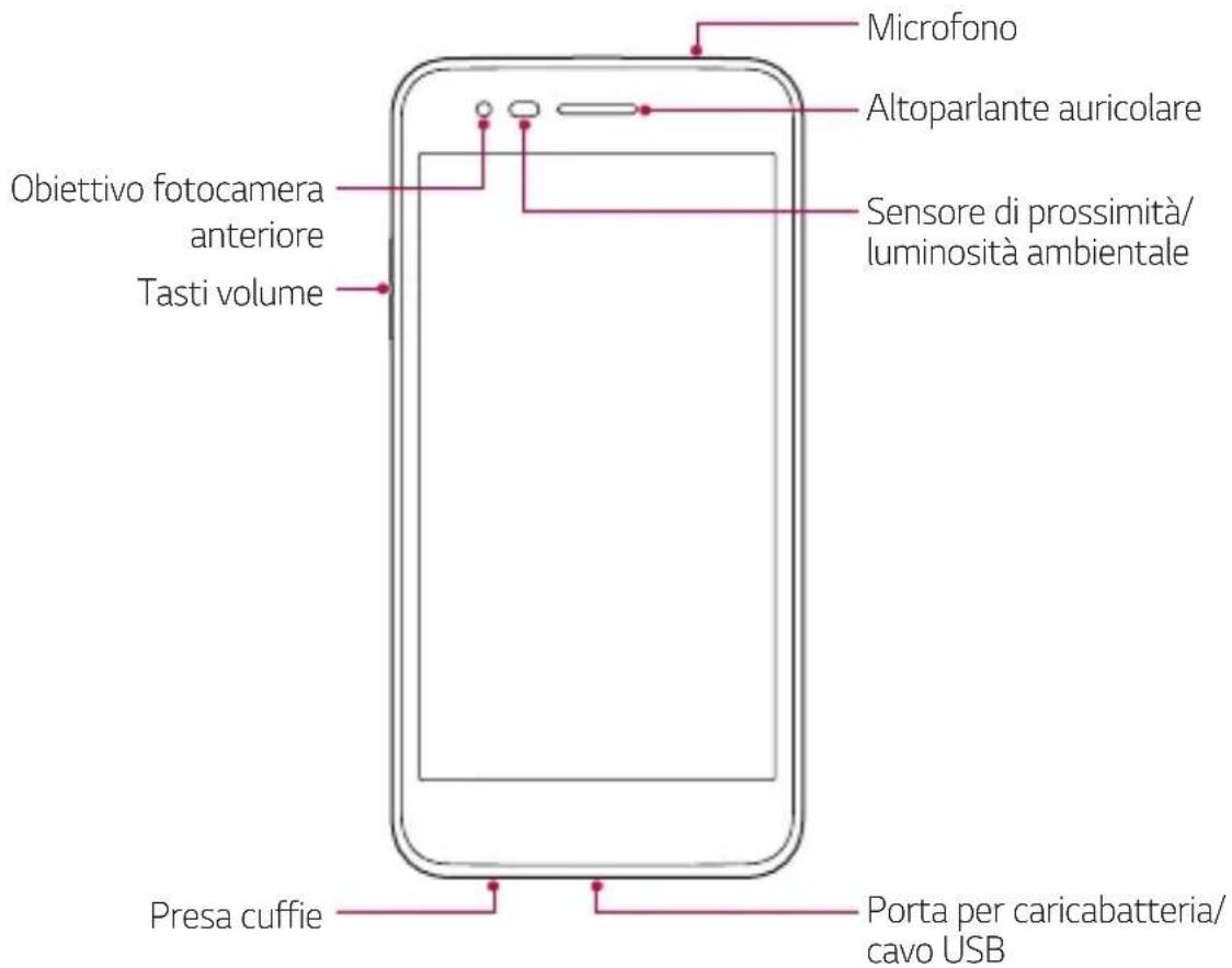LG M160E - Panoramica delle parti - 1