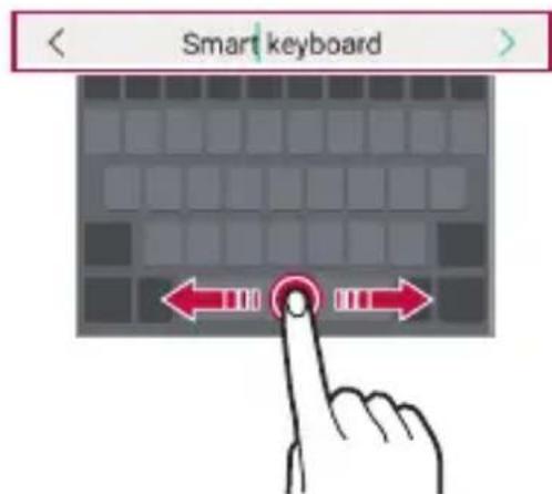 LG M160E - Déplacement du curseur - 1
