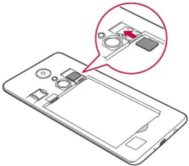 LG M160E - Speicherkarte einlegen - 2
