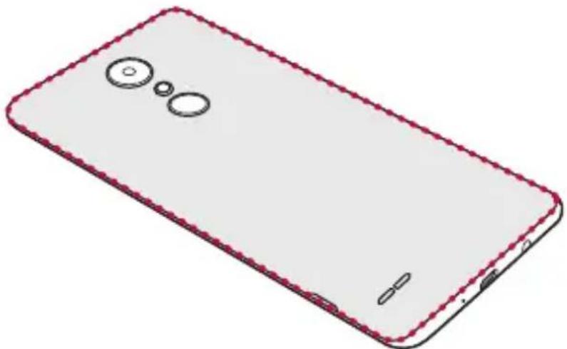 LG M160E - SIM kaart en batterij installeren - 6