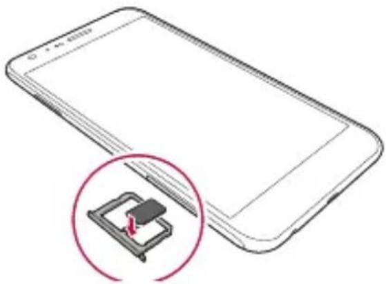 LG K580 - Installazione della scheda SIM - 3