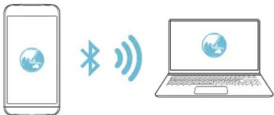 LG K580 - Internetna povezava preko Bluetooth Telefona - 2