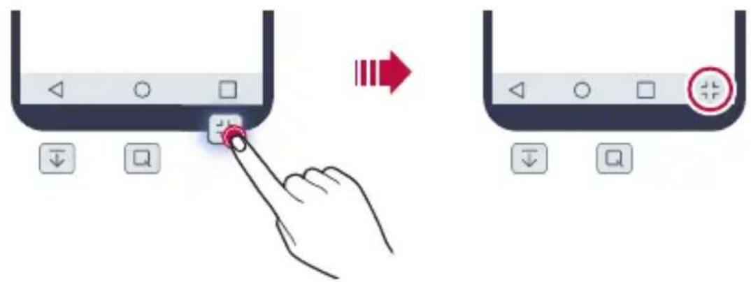 LG K580 - Editing Home touch buttons - 1