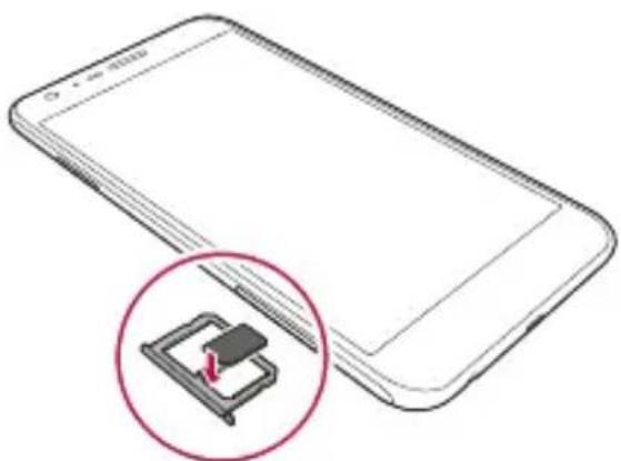 LG K580 - Installation de la carte SIM - 3