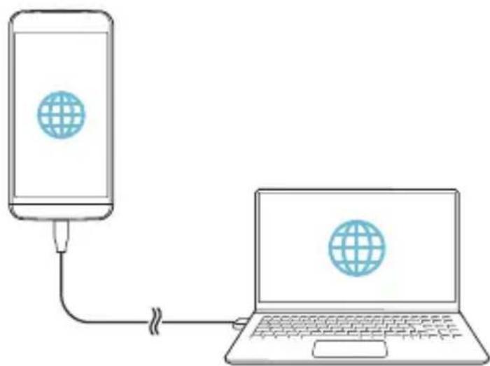 LG K580 - Tethering USB - 2