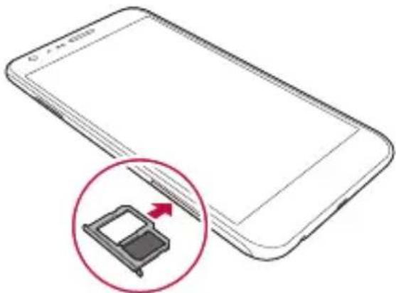 LG K580 - Installazione della scheda SIM - 4
