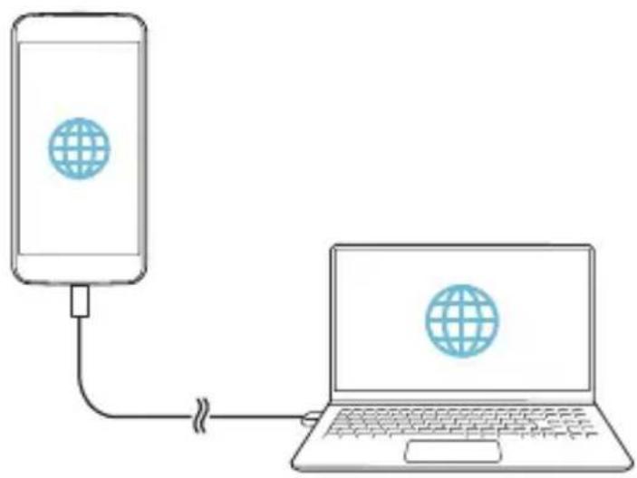 LG K500N - USB tethering - 2