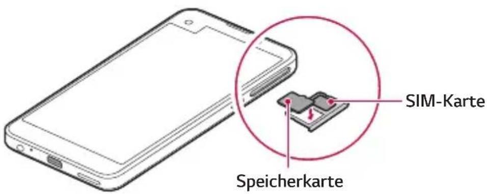 LG K500N - Speicherkarte einlegen - 2