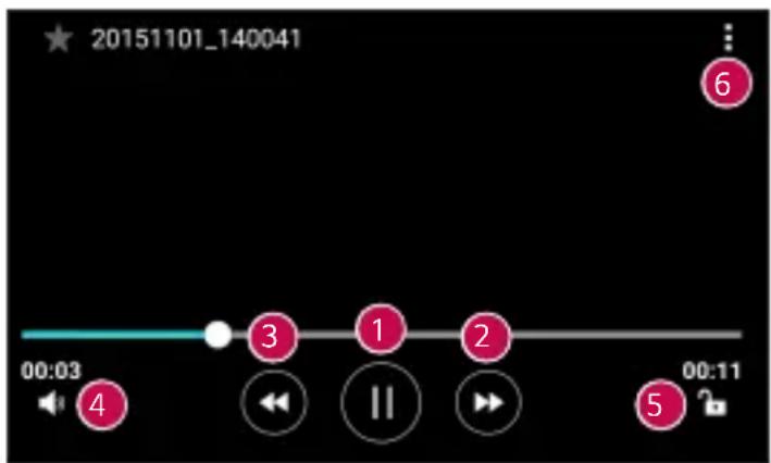 LG K420N - Video options - 1