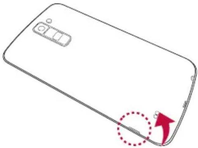LG K420N - REMARQUE - 1