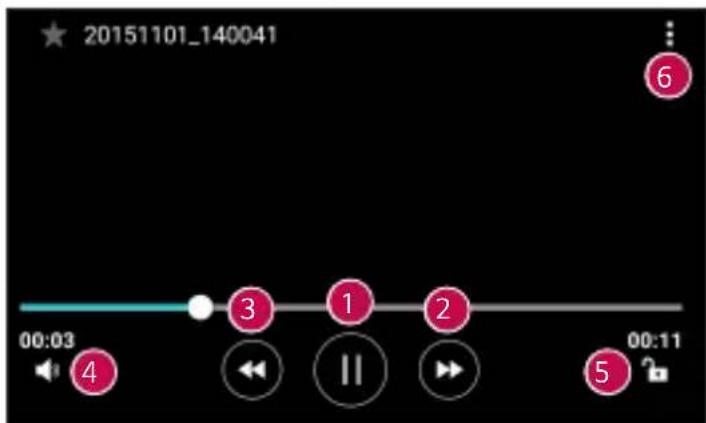 LG K420N - Opzioni video - 1