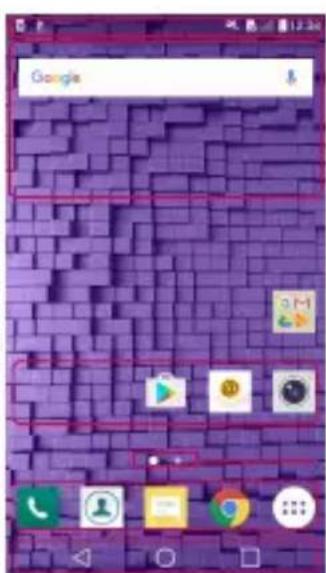 LG K420N - Introduzione alla schermata iniziale - 1