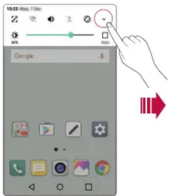 LG M200N - Panel de notificaciones - 1