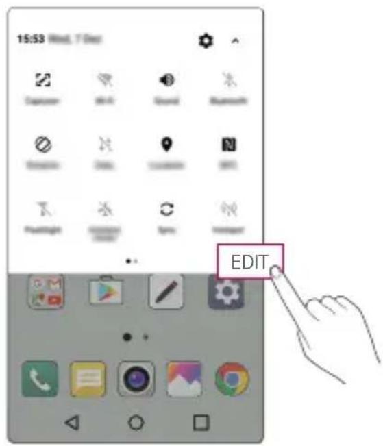 LG M200N - Notificationspanel - 2