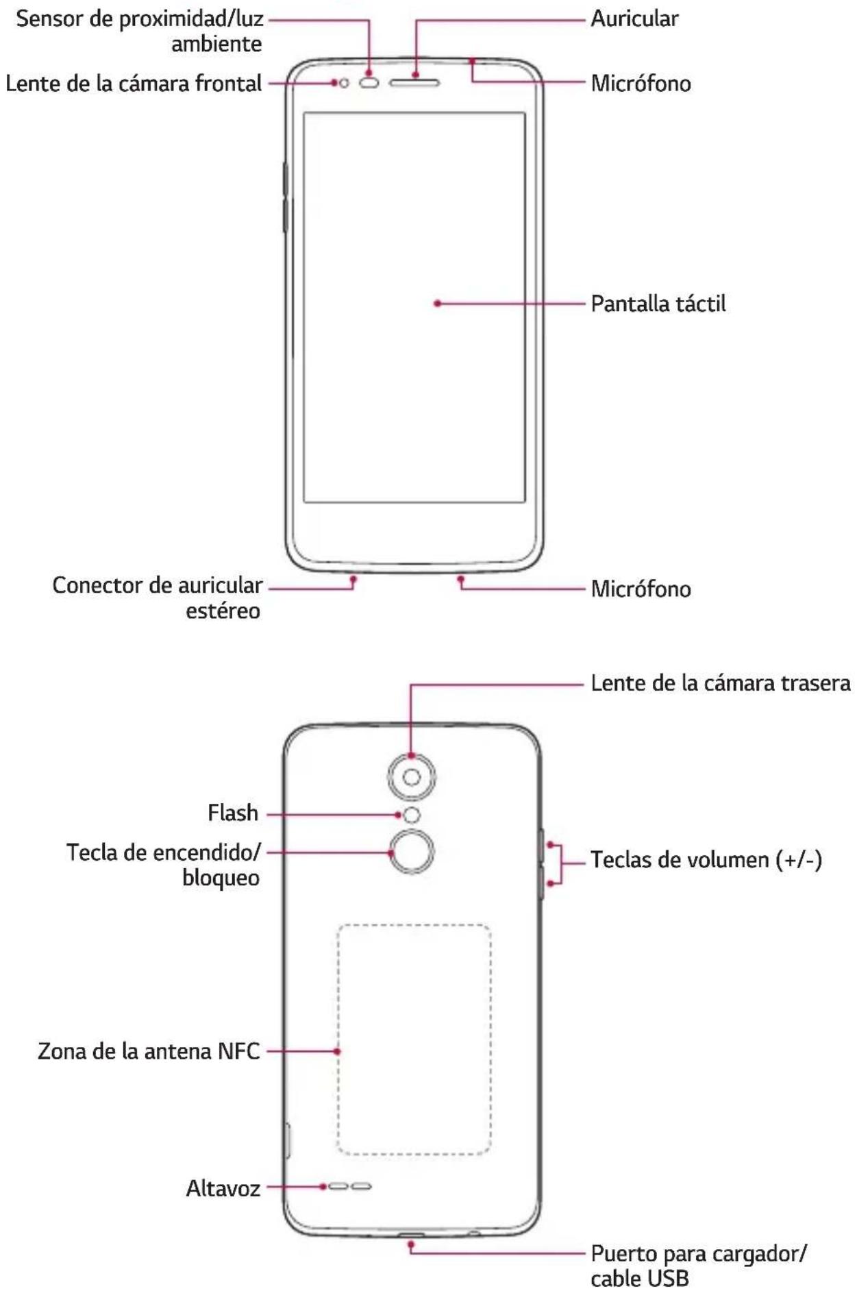 LG M200N - Componentes y accesorios del producto - 3