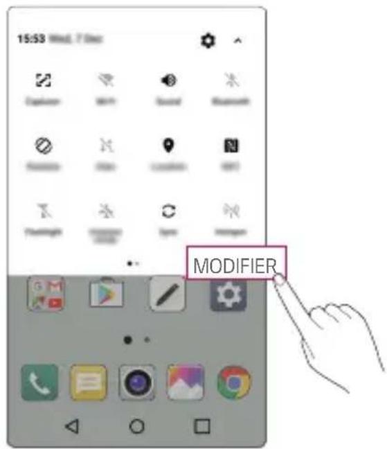 LG M200N - Panneaudenotifications - 2