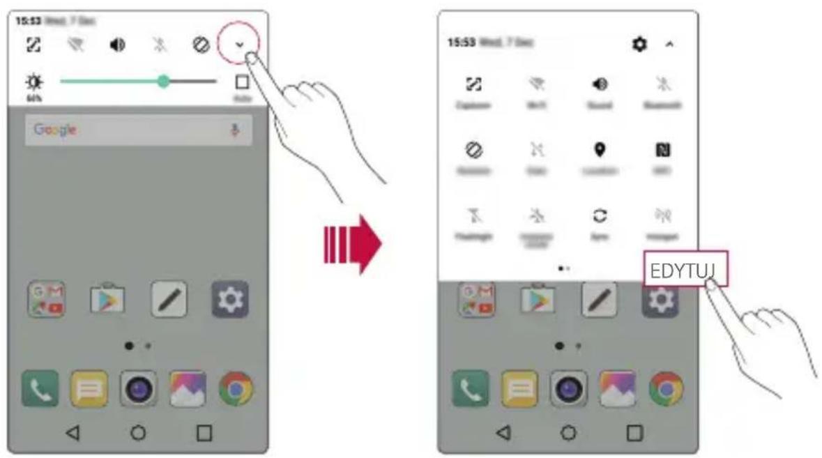 LG M200N - Panel powiadomień - 1