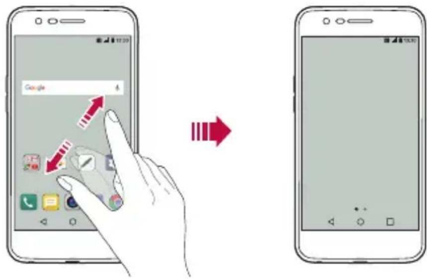 LG M200N - Visualisation du thème d'arrière-plan - 1
