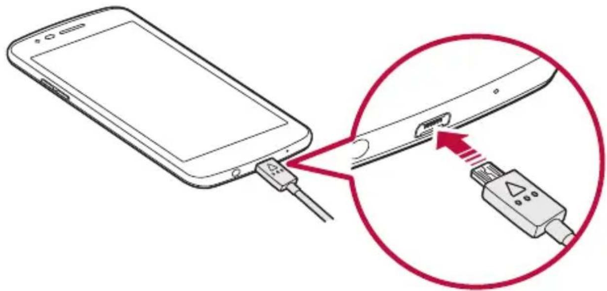 LG M200N - Încărcarea bateriei - 1
