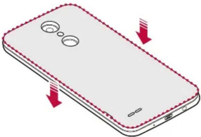 LG M200N - Installationdelabatterie - 3