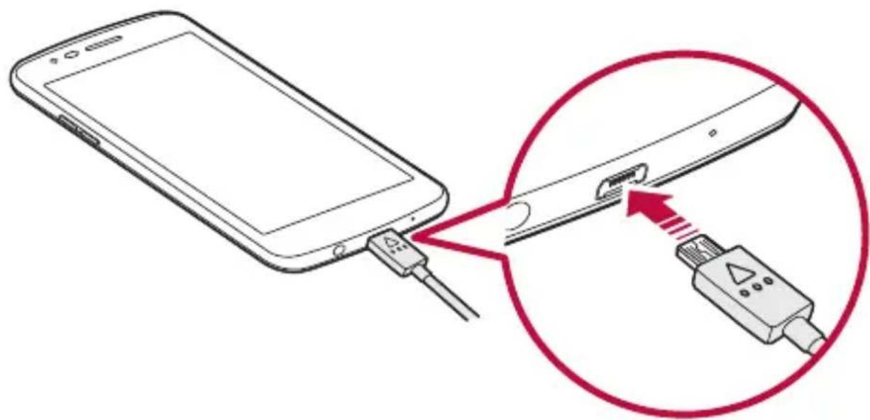 LG M200N - Chargingthebattery - 1