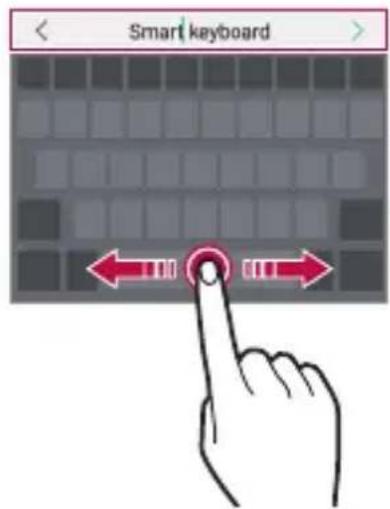 LG K520 - Movingthecursor - 1