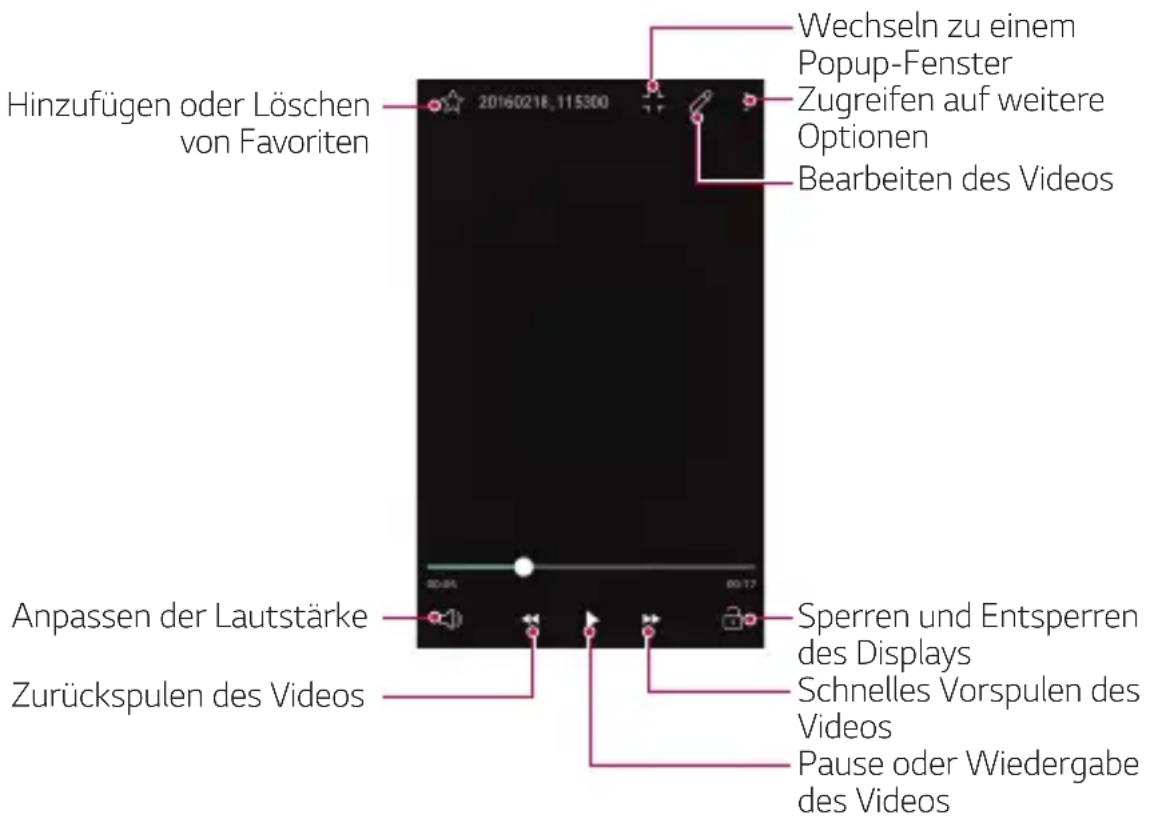 LG K520 - EinVideowiedergeben - 1