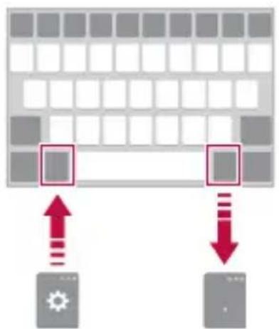 LG K520 - Modification de la disposition du clavier QWERTY - 1
