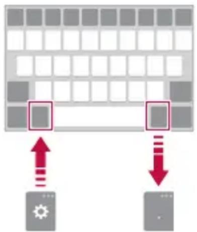 LG K520 - Spreminjanje postavitve tipkovnice QWERTY - 1