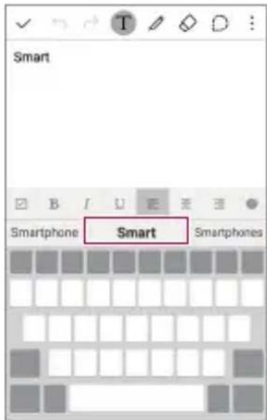 LG K520 - UsingSmartkeyboard - 1
