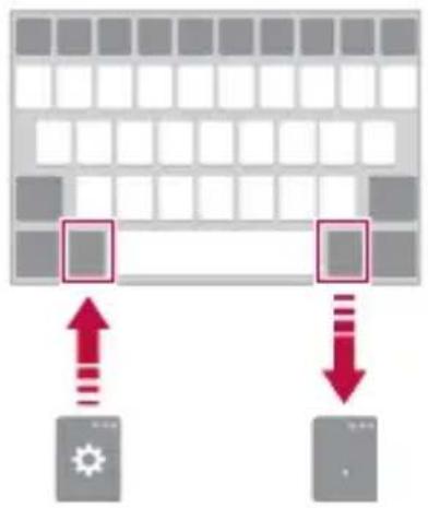 LG K520 - Layout der QWERTZ-Tastatur ändern - 1