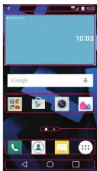LG K120E - Der Homescreen - 1