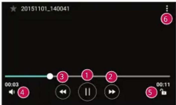LG K120E - Options video - 1