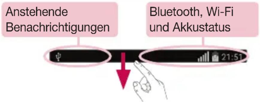 LG H955 - Benachrichtigungs-Panel - 1