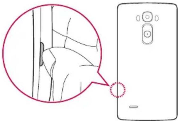 LG H955 - Installazione della scheda SIM o USIM - 1