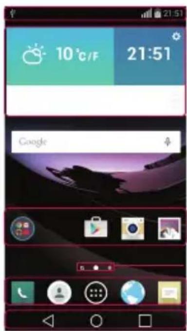 LG H955 - Écran d'accueil - 1